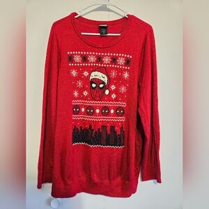 Torrid Marvel‎ Spiderman Holiday Sweater